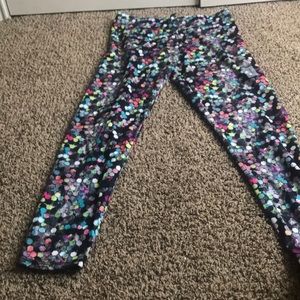 girls multicolor sweats